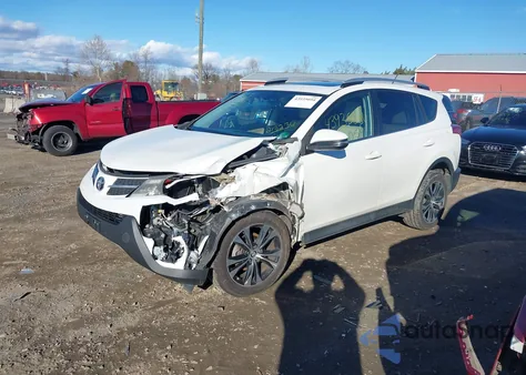 2015 Toyota Rav4 Limited z USA, uszkodzony, nr VIN 2T3DFREV4FW293236